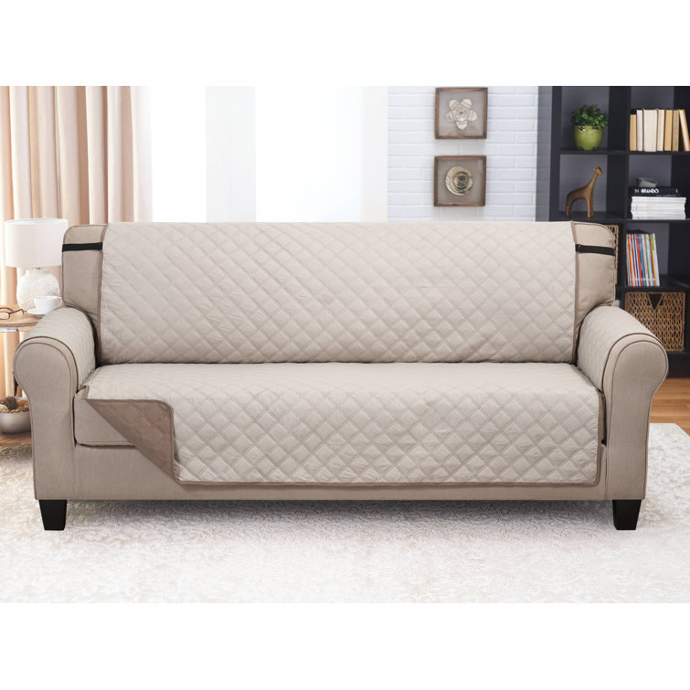 Latitude Run® Reversible TCushion Sofa Slipcover & Reviews Wayfair